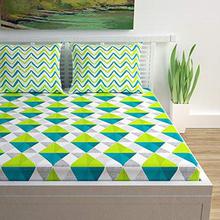 Divine Casa 100% Cotton Geometric Print Mix N Match Bedsheet