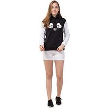 FUNDAY FASHION Women Cotton Panda Hoodie/Sweatshirt Panda