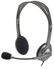 Logitech H111 3.5mm Multi Device Stereo Headset - Grey