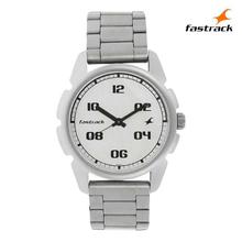 3124SM01 Silver Dial Casual Analog Watch For Men - Silver