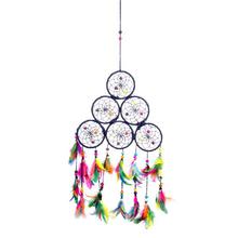 Archies Multicolor 6 Circle Dream Catcher Wall Décor (303)