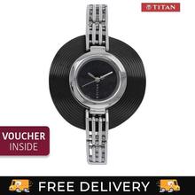 Titan Purple Black Dial Analog Watch For Women - (2504SM02)