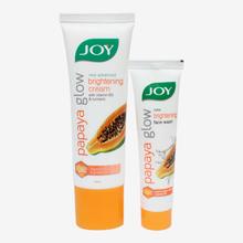 Joy Glow Brightening Cream50ml With Vitamin B3 & Turmeric Face Wash 25ml Super Value Pack  75ml