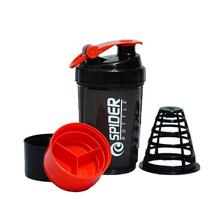 Generic Unisex Spider Gym Sipper Protein Shaker Plastic