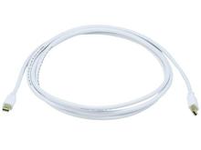 6ft 32AWG Mini Display Port Cable - White