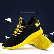 Men Sneakers 2019 New Breathable Lace Up Men Mesh Shoes