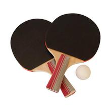 Black Table Tennis Racket With Ball