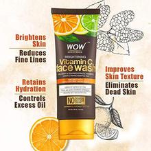 WOW Brightening Vitamin C Face Wash - No Parabens, Sulphate,