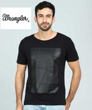 Wrangler Printed Men Round Neck Black T-Shirt
