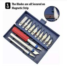 Knife Scalpel Hobby Cutter 13 Cutting Blades + 3 Knives 16pcs