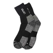Lorpen Black/Grey Merino Wool Made Long Thermo Socks