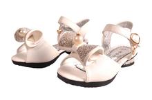 Little Girl White Party Shoe