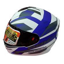 Steelbird Air Matt White/Blue R2K Helmet