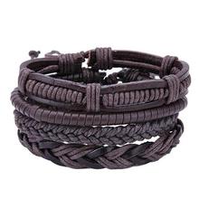 Bracelets & Bangles mens leather bracelets 2019 Pulseira