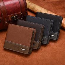 Business Card Holder For Men Wallet Male Purse Cuzdan