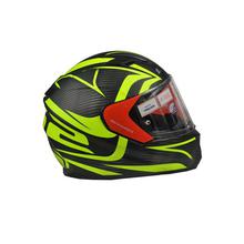 LS2  Stream Evo Double Visor Shine Full Helmet -  Black/White