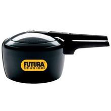 Futura Black High Anodized Pressure Cooker - 2 Litres