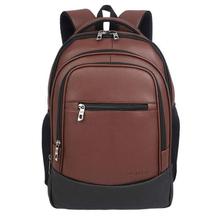 Fur Jaden 26L Brown Leatherette 15.6 Inch Laptop Backpack