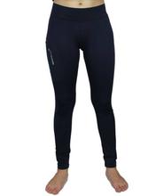Sport Sun Navy Blue Solid Lycra Yoga Pant For Women - 39208SPSUWL0999