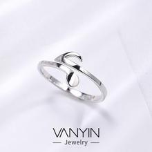 Note ring _ Wanying jewelry factory direct note ring s925