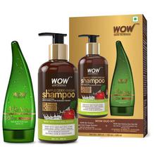 Wow Apple Cider Vinegar Shampoo, 300ml with 99% Pure Aloe