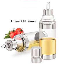 Dream Oil Dispenser Or Oil Pourer, Cane, Container Stainless Steel And Acrylic- 500ml