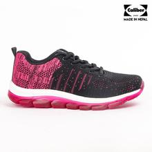 Caliber Shoes Black/Pink Ultralight Sport Shoe For Women -  ( 625.2 )