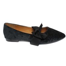 Bow Design Pointed Closed Shoes For Women