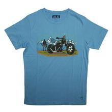 Blue Nepali Chopper Printed T-shirt