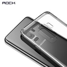 Rock Pure Series Clear Smokey Protective Case Cover For Samsung Galaxy S9 S9 Plus