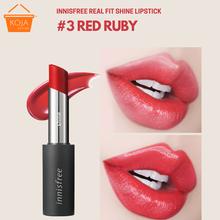 KOJA Innisfree Real Fit Shine Lipstick 3.3g No. 3 - Red Ruby