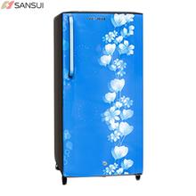 Sansui SPC200BF 200 Litre Single Door Blue Floral PCM Refrigerator