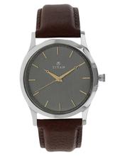 Titan Black Dial Analog Watch For Men - 1674Sl02