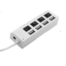 4 Port Micro USB Hub 2.0 USB Splitter High Speed 480Mbps USB 2.0 Hub LED With ON/OFF Switch For Tablet Laptop Computer Notebook