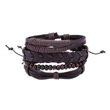 Bracelets & Bangles mens leather bracelets 2018 Pulseira Masculina Jewelry Charm Bileklik Pulseiras Boyfriend Girlfriend