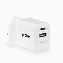 Prolink 2-Port USB PD Wall Charger 20W - PTC21801