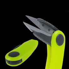 WALK FISH Shrimp-Shaped Stainless Steel Fish Use Scissors Accessories Folding Fishing Line Cut Clipper Fishing Scissor Tackle