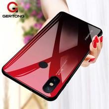 For Xiaomi Redmi Note 6 Pro Case Gradient Tempered Glass