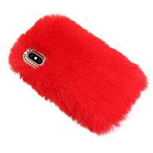 Plush Case for iPhone Xs Max 6.5 2018 Rabbit Fur Case,LCHDA iPhone