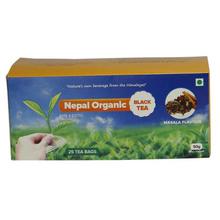 Nepal Organic Black Tea (Orthodox) Masala Flavor 25 Tea Bags -50 Grams