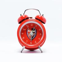 Twin Bell Table Watch Alarm Clock Arsenal FC