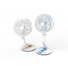 Multifunctional Rechargeable Portable Foldable Desk / Wall   Fan with LED Light