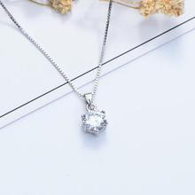 Zircon Necklace_Wan Ying Jewelry Mossex Pendant s925