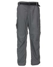 Sonam Gears Ash Grey Solid 2 In 1 Trekking Pants And Shorts For Men - #655