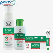 Acnes Treatment TRIO ACTIV Series (Acnes Foaming Wash 150ml+ Acnes Soothing Toner 90ml+ Acnes Sealing Gel 18g)