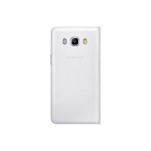 Galaxy J5 Flip Wallet Cover - White