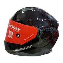 LS2 Black Stream  Double Visor Shine Helmet