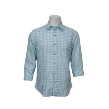 John Players Blue/White Checkered Shirt For Men - JP32SCS18015