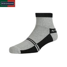 Peter England Men's Cotton Ankle Length Socks (Pack of 3)