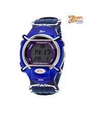 Zoop C3001PV02 Grey Dial Digital Watch For Boys- Blue